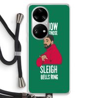Sleigh Bells Ring: Huawei P50 Pro Transparant Hoesje met koord