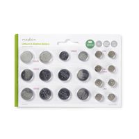 Nedis Lithium / Alkaline Knoopcelbatterij Multipack | 1.5 / 3 V DC | 20 Stuks | 1 stuks - BALAK20BL BALAK20BL