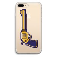 Pew Pew Pew: iPhone 7 Plus Transparant Hoesje