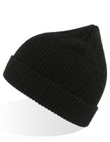 Atlantis AT801 Woolly Beanie - Black - One Size