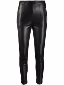 Ermanno Scervino pantalon texturé à coupe skinny - Noir