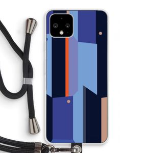 Gestalte 3: Pixel 4 Transparant Hoesje met koord