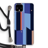 Gestalte 3: Pixel 4 Transparant Hoesje met koord