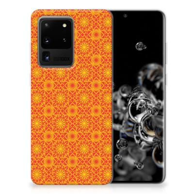 Samsung Galaxy S20 Ultra | TPU bumper | Batik Oranje