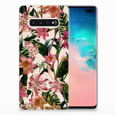 Samsung Galaxy S10 Plus | TPU Case | Flowers