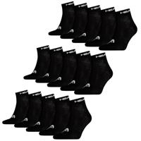 Head Quarter sokken 15-pack Zwart-35/38