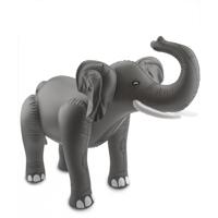 Opblaasbare olifant - 60 x 75 cm - opblaas decoratie - olifanten versiering