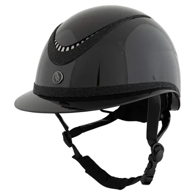 BR Rijhelm Theta Radiant zwart maat:52-54