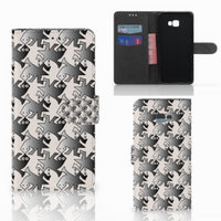 Samsung Galaxy J4 Plus (2018) Telefoonhoesje met Pasjes Salamander Grey - thumbnail