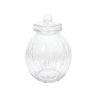 Voorraadpot glas pompoen