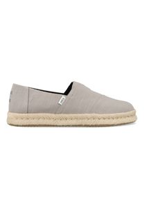 Toms Espadrille Alpargata 10019866 Grijs  maat