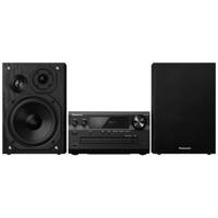 Panasonic SC-PMX802E-K Stereoset Air-play, Bluetooth, CD, DAB+, USB, WiFi, FM, AUX Spotify, Tidal, Deezer, Multiroom ondersteuning 2 x 60 W Zwart