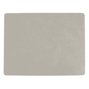 LIND DNA - Dinner Mat Square - Placemat 35x45cm Nupo Light Grey