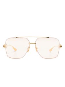 Dita Eyewear lunettes de soleil à monture rectangulaire - Blanc