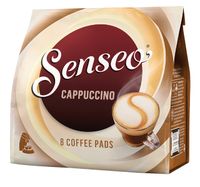 Koffiepads Douwe Egberts Senseo cappuccino 8st - thumbnail
