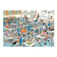 Jan Van Haasteren legpuzzel kattenshow, 1000st.