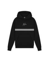 Malelions winter hoodie jongens - zwart grijs - Tube