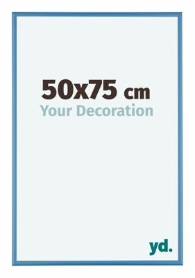 Puzzellijst 50x75 cm - Staal Blauw - Aluminium - Kent