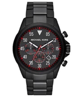 Horlogeband Michael Kors MK8332 Staal Zwart 22mm