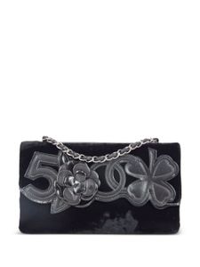 CHANEL Pre-Owned sac porté épaule Camellia No.5 (2006) - Noir