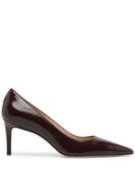 Stuart Weitzman escarpins en cuir à bout pointu 75 mm - Violet