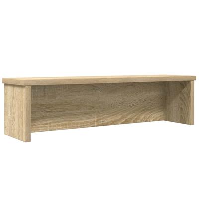 Keukenrek stapelbaar 60x15x16 cm bewerkt hout sonoma eikenkleur