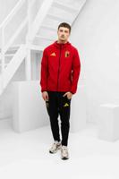België Tiro Tech Trainingspak Senior 2026/2028 - Maat XL - Kleur: RoodZwart | Soccerfanshop