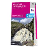 Wandelkaart - Topografische kaart 091 Landranger Appleby-in-Westmorland | Ordnance Survey - thumbnail