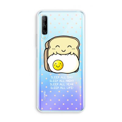 Sleep All Day: Huawei P Smart Pro Transparant Hoesje