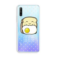 Sleep All Day: Huawei P Smart Pro Transparant Hoesje