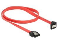 DeLOCK 83979 SATA-kabel 0,5 m SATA 7-pin Zwart, Rood - thumbnail