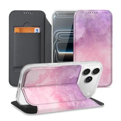 Telefoonhoesje Apple iPhone 17 Pro Max Pink Purple Paint