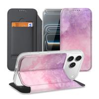 Telefoonhoesje Apple iPhone 17 Pro Max Pink Purple Paint