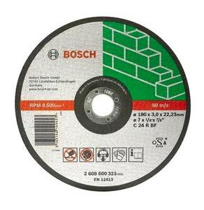 Bosch Accessories 2608600320 2608600320 Doorslijpschijf recht 115 mm 1 stuk(s) Graniet