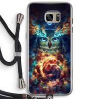 Aurowla: Samsung Galaxy S7 Edge Transparant Hoesje met koord