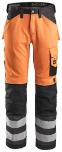 Snickers 3333 Broek High Visibility Klasse 2