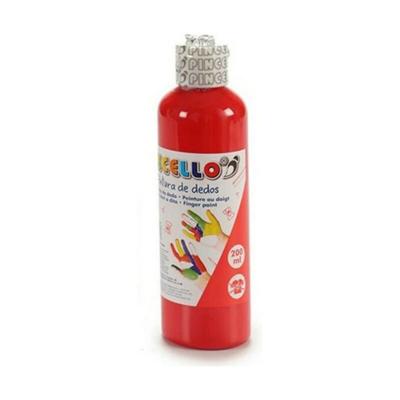 Vingerverf 200 ml Oranje 12 Stuks