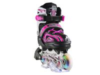 Apollo Inline skates Super Blades (S (31-34), Donkerroze)