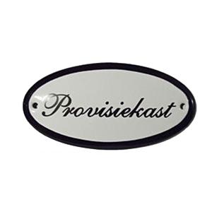 Deurbordje Provisiekast