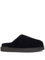 Giuseppe Zanotti chaussons Wynter à semelle en caoutchouc - Noir Giuseppe Zanotti chaussons Wynter à semelle en caoutchouc - Noir