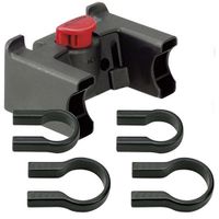 Rixen & Kaul Newlooxs newlooxs stuurhouder klickfix ø22-26+ø31,8mm klemmen zwart