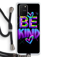 Be Kind: Samsung Galaxy S10 Lite Transparant Hoesje met koord