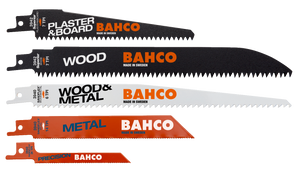 Bahco Reciprozaagbladensets | Sandflex® bimetaal | voor gips, hout en metaal | 3940-MIX-SET-10P