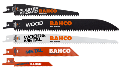 Bahco Reciprozaagbladensets | Sandflex® bimetaal | voor gips, hout en metaal | 3940-MIX-SET-10P