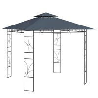 VidaXL Prieel 160 g/m² 3x3x2,7 m antracietkleurig - thumbnail