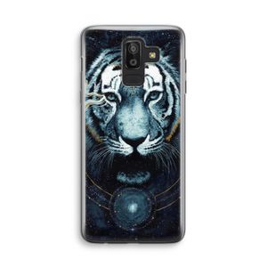 Darkness Tiger: Samsung Galaxy J8 (2018) Transparant Hoesje