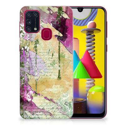Smartphone hoesje Samsung Galaxy M31 Letter Painting