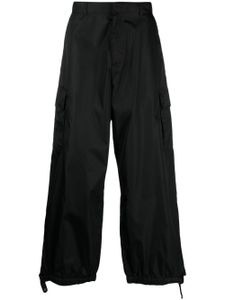 Off-White wide-leg cargo trousers - Noir