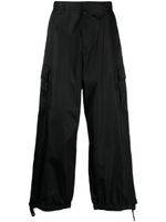 Off-White wide-leg cargo trousers - Noir - thumbnail