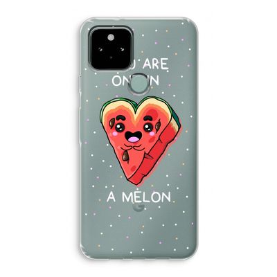One In A Melon: Google Pixel 5 Transparant Hoesje